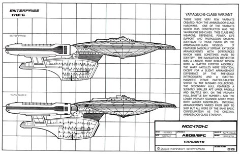 Star Trek Blueprints: Starfleet Vessel: Ambassador Class Starship U.S.S ...