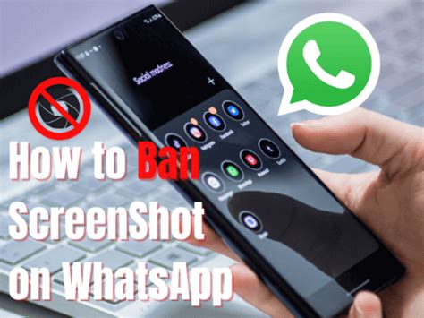 How To Block Screenshots On Whatsapp Ways