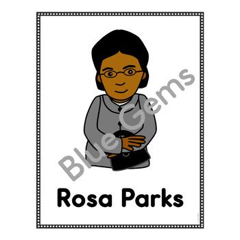 Rosa Parks & Martin Luther King Jr. Black History Posters |Trace & Color Sheets