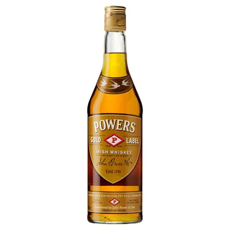 Powers Gold Label Irish Whiskey Ml Whisky Iceland Foods