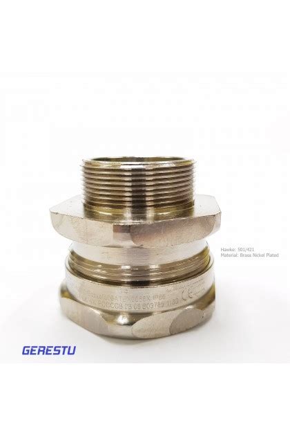 Brass Nickel Plated Metric Entry Of