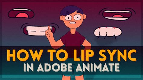 How To Lip Sync Adobe Animate Tutorial UPDATED Link In Description