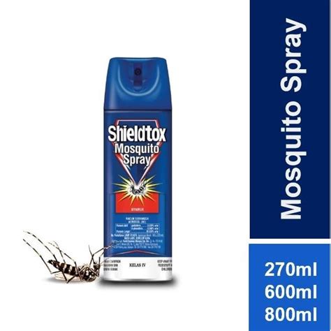 Shieldtox Mosquito Spray Aerosol 270ml 600ml 800ml Shopee Malaysia