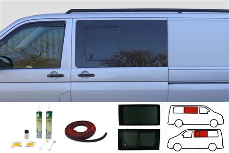 Vw T5 Tinted Nsfront Opening And Osfront Fixed Window Package Vee Dub