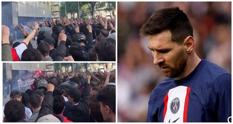 PSG: Fans Gather In Anger Against Lionel Messi