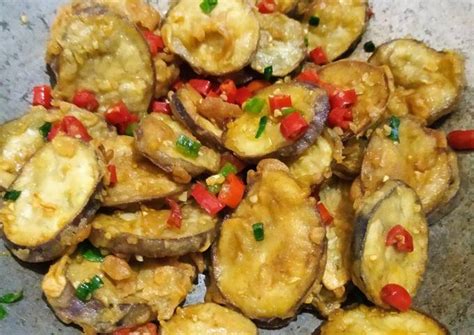 Resep Terong Crispy Cabai Garam Oleh Rere Hamada Cookpad