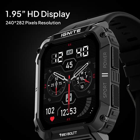 Buy Fire Boltt Combat Smartwatch With Bluetooth Calling Mm Tft