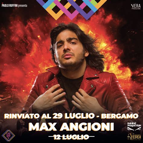 Max Angioni Anche Meno Lazzaretto Estate Eventi