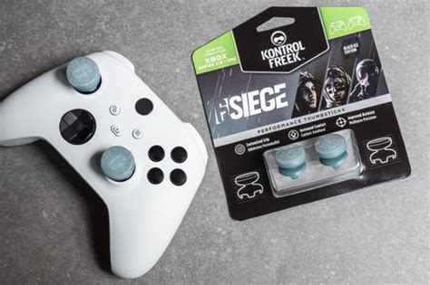 Kontrolfreek Reveals Rainbow Six Siege Black Ice Thumbsticks Skewed