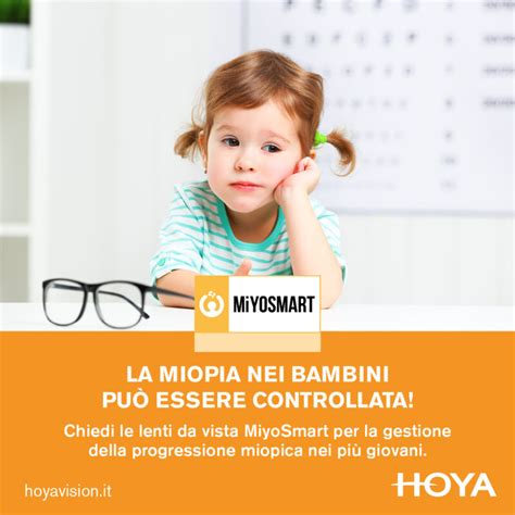 Lenti Oftalmiche Hoya Miyosmart Ottica Dalpasso