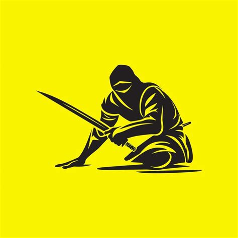 Ninja Vector Images Art Logo Illustration 36430740 Vector Art At Vecteezy