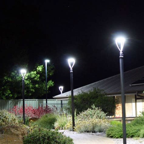 LED Post Lights Outdoor 75W IP67 5000K 100-277VAC with 9,750Lm - Okay LED Light