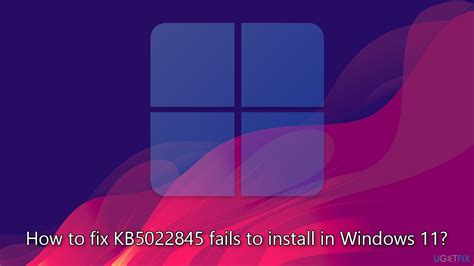 How To Fix Kb Fails To Install In Windows