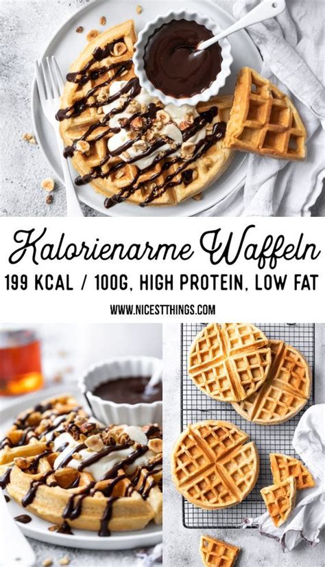 Kalorienarme Waffeln Protein Waffeln Fettarm Low Carb Nicest