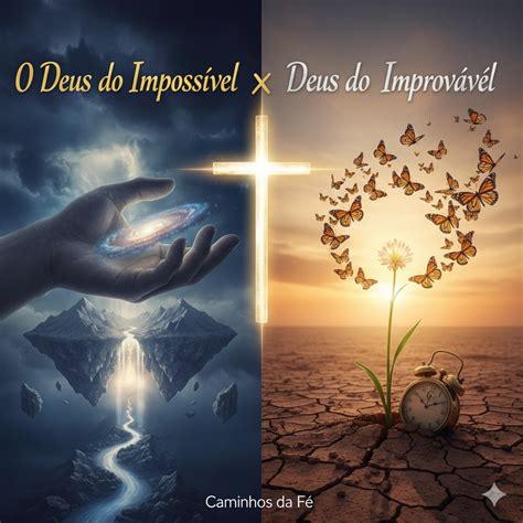 Olha Deus Resolvendo O Impossivel - O Deus do Impossível x O Deus do Improvável - A Bíblia e Eu