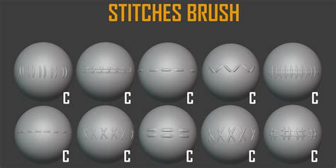 Blender Fabric Brushes 90 Sculpting Brushes Blender Market