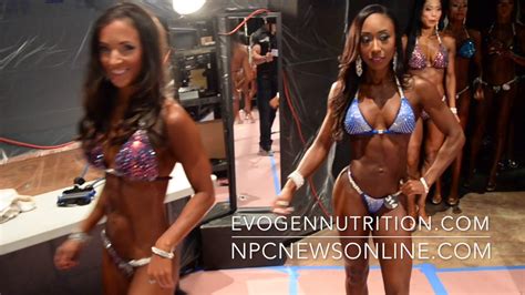 2017 NPC Nationals Bikini Backstage Video Part 6 YouTube