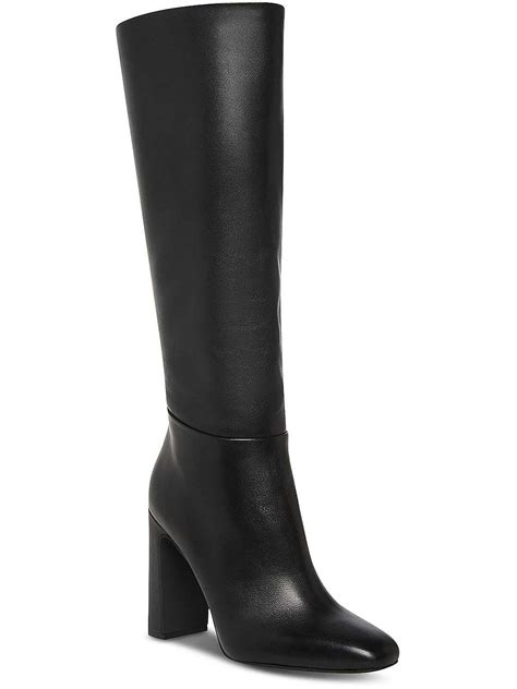 Buy Steve Madden Ally Leather Kneehigh Boots Brown At 15 Off