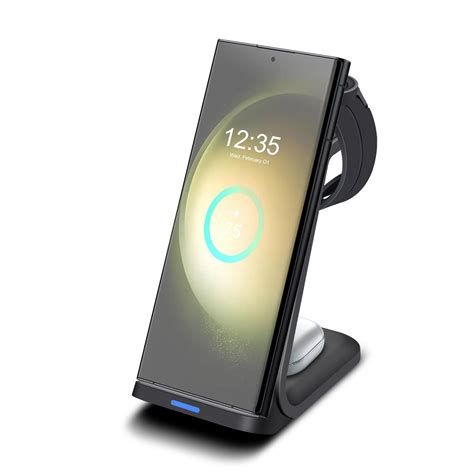 3in1 Wireless Charger Dock Stand For Samsung Galaxy S23 Z Flip 5 4 Buds Watch 6 Ebay