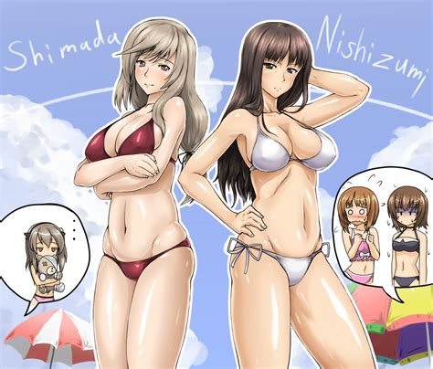 Post 2194653 Alice Shimada Chiyo Shimada Girls Und Panzer Maho Nishizumi Miho Nishizumi Shiho