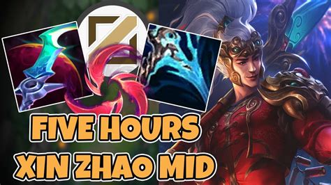 Xin Zhao Mid Is Insanely Broken Five Hours Of Xin Zhao In Every Role