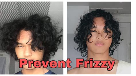 Fix Curly Frizzy Hair Easy Mens Tutorial Curlyhair Howto Tutorial