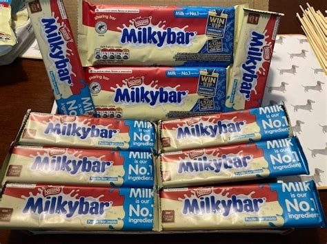 Nestle Milky Bar White Chocolate 10 Bars Personalised Gift - Etsy