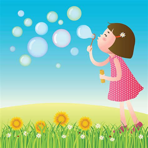 Royalty Free Blowing Bubbles Clip Art Vector Images And Illustrations Istock