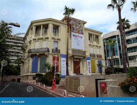 Cannes - La Malmaison Museum Editorial Image - Image of building ...