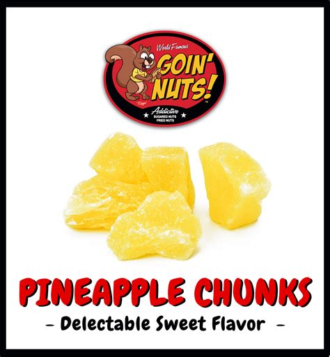 Dried Pineapple Chunks