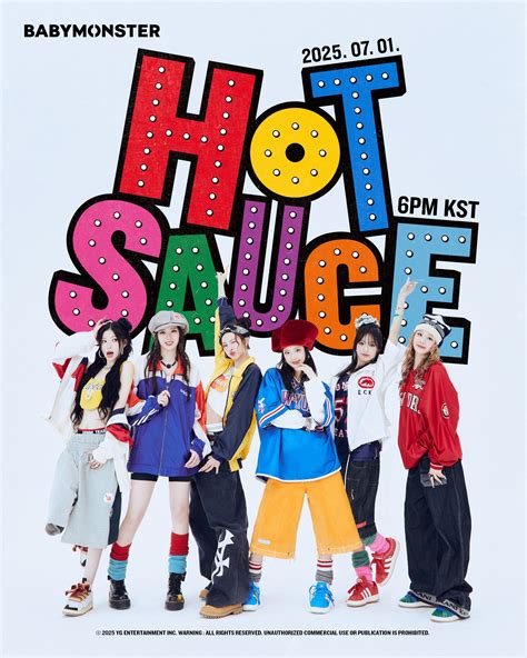 BABYMONSTER In Hot Sauce Yg Entertainment K Pop Music