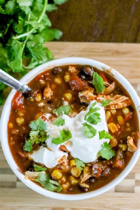 Instant Pot Chicken Chili - PinkWhen