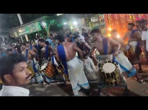 Kerala Chanda melam ആവശ പകരനന ശങകരമള YouTube