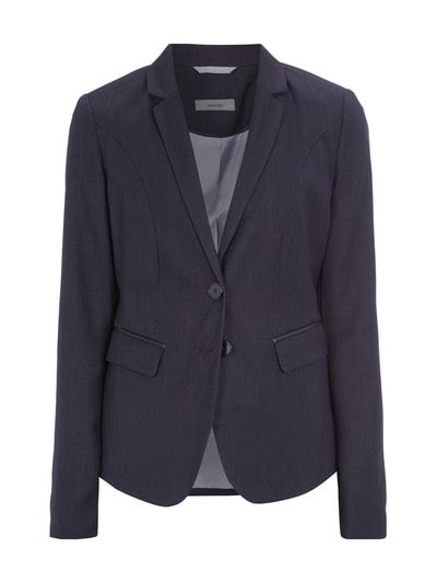 Montego Blazer Mit Feinem Webmuster Marine Online Kaufen