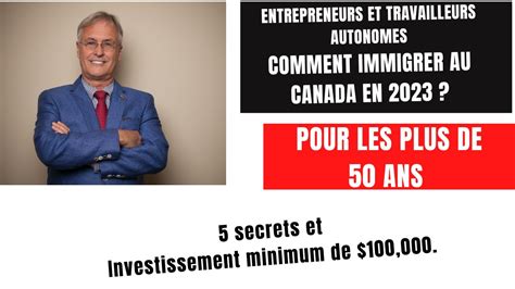 Comment Immigrer Au Canada Comme Entrepreneur En 2023 YouTube