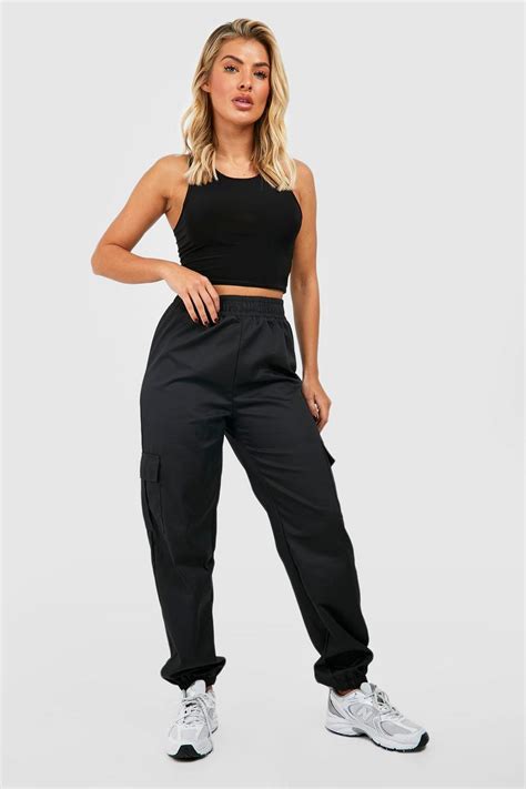 Womens Cargo Trousers Cargo Pants Boohoo Uk