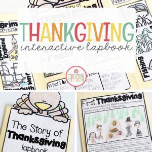 Thanksgiving Lapbook Mrs Jones Creation Station Store