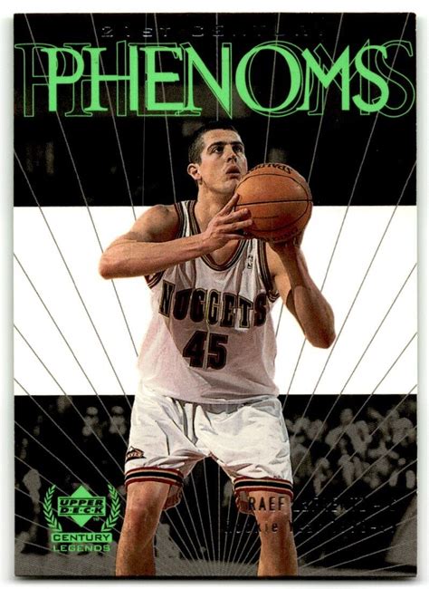 1999 00 Upper Deck Century Legends Raef LaFrentz Denver Nuggets 69 EBay