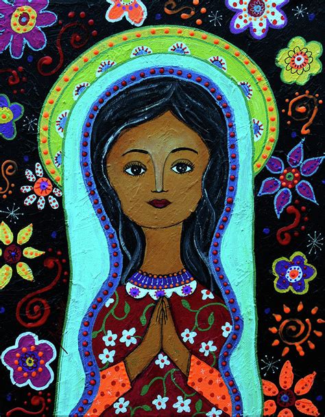 Our Lady Of Guadalupe I Painting by Prisarts - Pixels