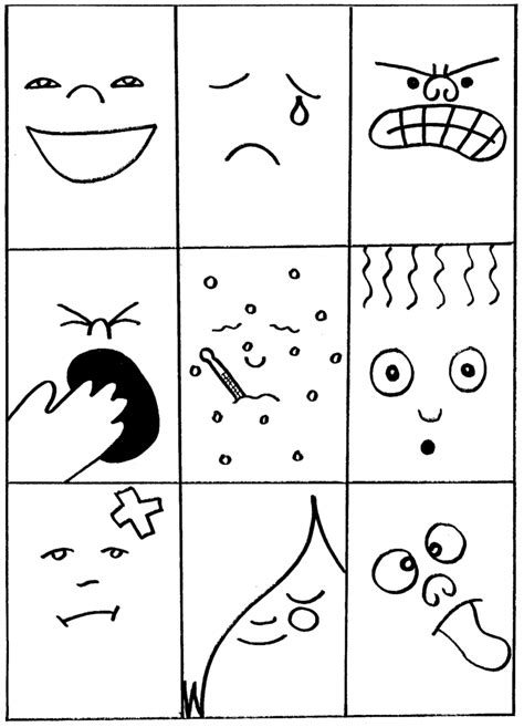 Emotions And Feelings Coloring Pages Colors And Emotions Free Coloring Pages Coloring Pages