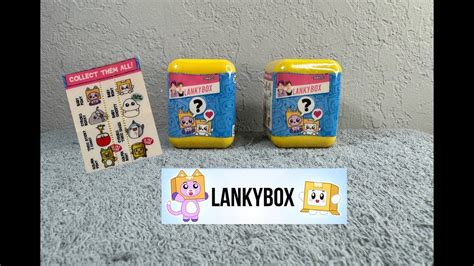 Lankybox Mystery Squishy Series 3 Unboxing Youtube