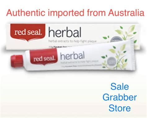 Red Seal Herbal Toothpaste Lazada Ph