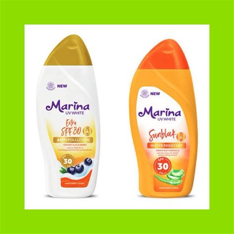 Jual Marina UV White Sunblock SPF 30 Marina UV White Extra SPF 30