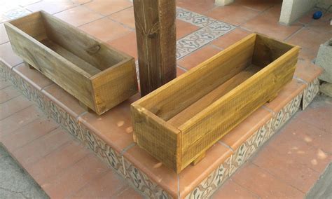 Jardineras Eva Realizadas Con Maderas Cuperizadas Diy Wood Planters