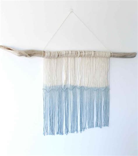 Easy Diy Macrame And Driftwood Wall Hanging Dans Le Lakehouse