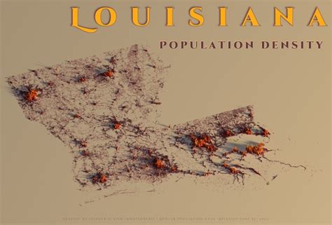 3d Maps Visualize The Stark Population Density Differences In Cities In The Us My Modern Met