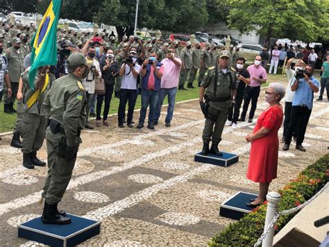 Governadora Regina Sousa Empossa Coronel Scheiwann Lopes No Comando