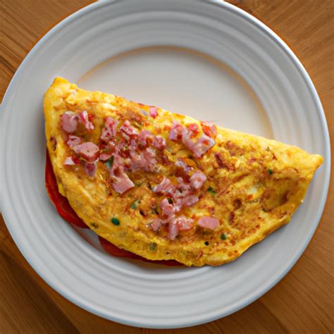 Ham Tomato Cheddar Omelette Recipe Omelette Recipes