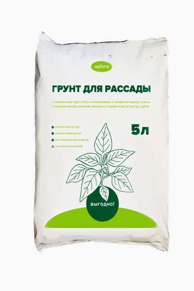 Грунт для рассады ЗАБОТА 5 л купить c доставкой на OZON по низкой цене ...
