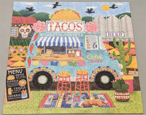 Taco Truck Ceaco 550 Pieces Rjigsawpuzzles
